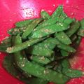陽炎☆'s cooksnap of when they made ★常備菜★レンジで簡単絹さやの胡麻和え.
