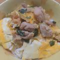 ☆☆こっち☆☆'s cooksnap of when they made 糀甘酒でやわらかみそ親子丼.