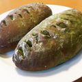 ＊waka's cooksnap of when they made 簡単可愛いクープを楽しむ抹茶パン・オ・レ.