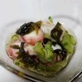 maybe1008's cooksnap of when they made 酸っぱくない♪ワカメときゅうりの酢の物☆.