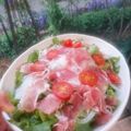チコリママ's cooksnap of when they made オリーブオイル&オニオン生ハムサラダ.