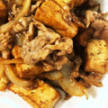 Clarimemo's cooksnap of when they made 豚肉と厚揚げのカレー炒め.