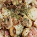 クックV6SBPJ☆'s cooksnap of when they made じゃがいもとマッシュルームのベーコン炒め.