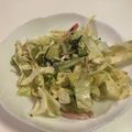 papikun's cooksnap of when they made 春キャベツとカニカマのマヨサラダ.