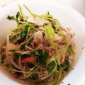 ♬あじさいのレシピ♬'s cooksnap of when they made 豆苗とツナのナムル.