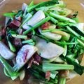 ごじひめ's cooksnap of when they made カブとベーコンのガーリックソテー.