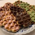 ヘルシープー's cooksnap of when they made 贅沢スイーツ♪ベルギーワッフル.