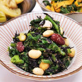 えリﾋﾟｮﾝ★'s cooksnap of when they made ほうれん草＊ひじきと大豆のごま和え.
