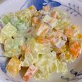 Yooboo's cooksnap of when they made じゃがいも＊人参＊かぼちゃカラフルサラダ.