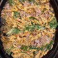 クック15J5PM☆'s cooksnap of when they made サッポロ一番醤油ラーメンで鉄板つけ麺.