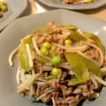 kaoponpon's cooksnap of when they made 牛肉ともやしの味噌炒め.