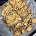 mizuyuki's cooksnap of when they made おからパウダーとフルグラのビスコッティ♪.