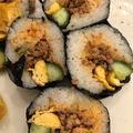 クックTYMBWY☆'s cooksnap of when they made キンパ(韓国風のり巻き)っぽい 太巻き.
