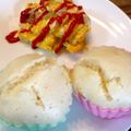 料理に目覚めた高校生's cooksnap of when they made 簡単♪デザート蒸しパン（ジャム＆クリチ）.