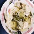 黒こっぺ's cooksnap of when they made 簡単！ネギ塩スープの温かい素麺.