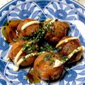 まこさんど's cooksnap of when they made お好み焼き粉でたこ焼き.