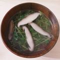 ほろぴ's cooksnap of when they made 豆苗としいたけのスープ.