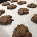 おうちのみい子's cooksnap of when they made チョコチップクッキー☆ココア.