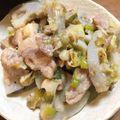 たけのこゆ's cooksnap of when they made とんかつ肉とレンコンの甘辛炒め.