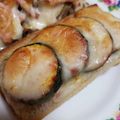 ちょこまだむ's cooksnap of when they made ズッキーニのタルティーヌ.