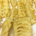 プチプチみかん's cooksnap of when they made カボチャとタケノコの天ぷら.