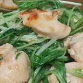 マルタンガール's cooksnap of when they made 水菜と鶏胸肉の塩麹炒め.