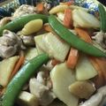 愛とココ's cooksnap of when they made 鶏もも肉とジャガイモの照り焼き.