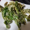 ィクラちゃん's cooksnap of when they made 葉もの山菜の天ぷら♡冷凍保存するよ♬.
