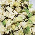 花ちゃん❣️'s cooksnap of when they made 豆腐とアボカドの塩昆布和え.