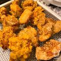 momoetsu's cooksnap of when they made コーンスターチで冷めても美味しい唐揚げ.