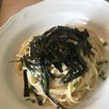 Yokchina's cooksnap of when they made 時短！牛乳で濃厚明太クリームパスタソース.