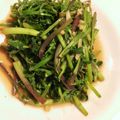 タケシ88's cooksnap of when they made セリの炒めもの.