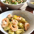 Superlittleboo's cooksnap of when they made 海老のリングイネ ジェノバ風.