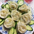 はにゃん★'s cooksnap of when they made 簡単餃子の包み方 バラ餃子(薔薇餃子)　.