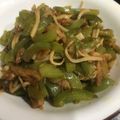 ねおみ's cooksnap of when they made 大豆のお肉で★ご飯がススム青椒肉絲！.