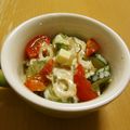 もんしゅしゅ's cooksnap of when they made きゅうちくはんチーサラダ.