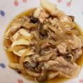 あやゆずまま's cooksnap of when they made 豚肉とごぼうの煮物.