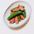 まあまま☆0403's cooksnap of when they made 色鮮やか☆スナップエンドウの炒め物.