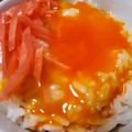 きつねどんべい's cooksnap of when they made 卵かけご飯＊紅生姜のせただけTKG.