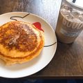 天まい's cooksnap of when they made 計量無し!HMでふわふわパンケーキ.