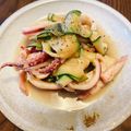 SAYURI34♡'s cooksnap of when they made 白イカとズッキーニのレモンバター炒め.