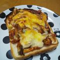 イロピリン's cooksnap of when they made ＊喫茶店のピザトースト＊.