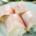 くっくペタ's cooksnap of when they made ハムチーズおにぎり*ハーフ.