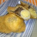 レアレアチーズ's cooksnap of when they made うずらの卵入りひき肉の巾着煮.