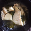 黒めんぼう's cooksnap of when they made たけのことわかめのお味噌汁♡ 旬♪.