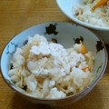 くろまち_'s cooksnap of when they made 簡単♡鶏ときのこの炊き込みご飯♡.