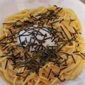 ♡ゆづき♡'s cooksnap of when they made お手軽アレンジ‼　温玉たらこパスタ.