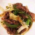 SHⅰ's cooksnap of when they made 牛肉とピーマンの炒めもの.