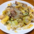 miho➹♡'s cooksnap of when they made 時短お助け！春キャベツとツナの塩昆布炒め.