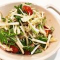 asuuumomo's cooksnap of when they made ★大根水菜ツナの中華風サラダ.
